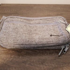 Pavilia Men's Toiletry Bag - Heather Gray